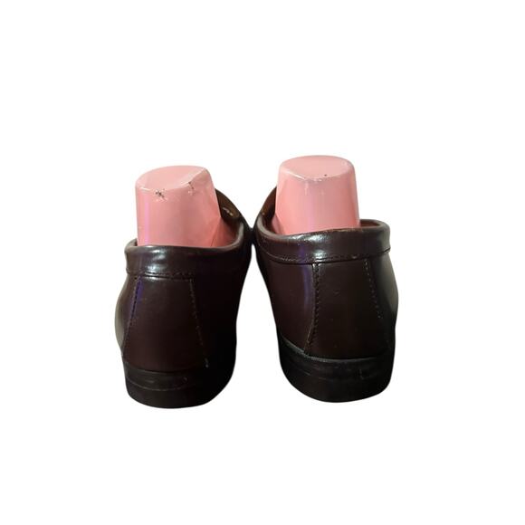 GH Bass & Co Weejuns Ox Blood Penny Loafers Burgundy Leather Men's Size 11,5 D - Picture 8 of 8